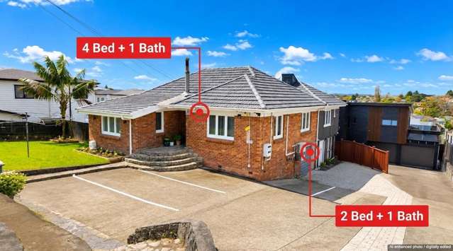 Home + Granny Flat 4 Bed + 2 Bed