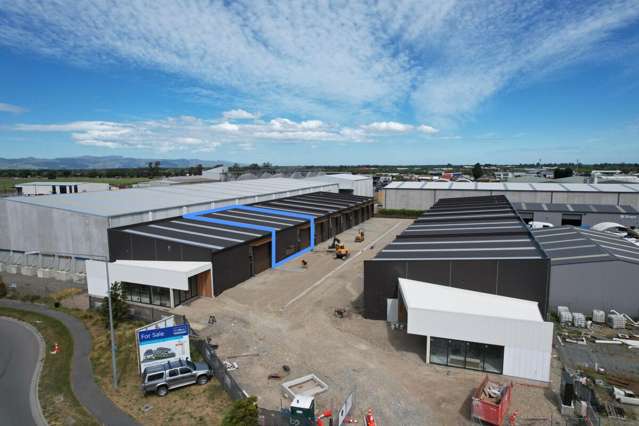 Brand New Rolleston Warehouses Nearing Completion