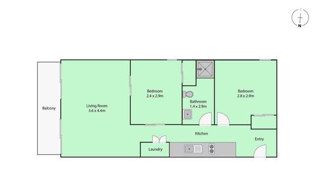 214/5 Howe Street Freemans Bay_1