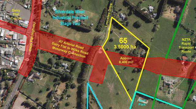 Future Main Arterial Road Land Investment