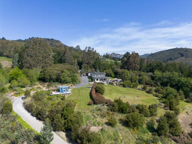 Secluded acreage with stunning views