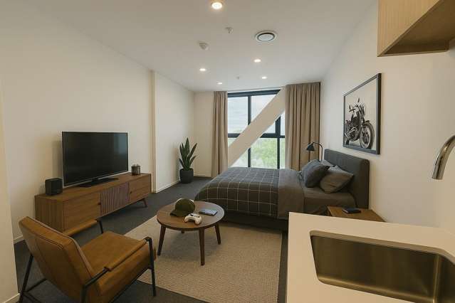Modern studio living