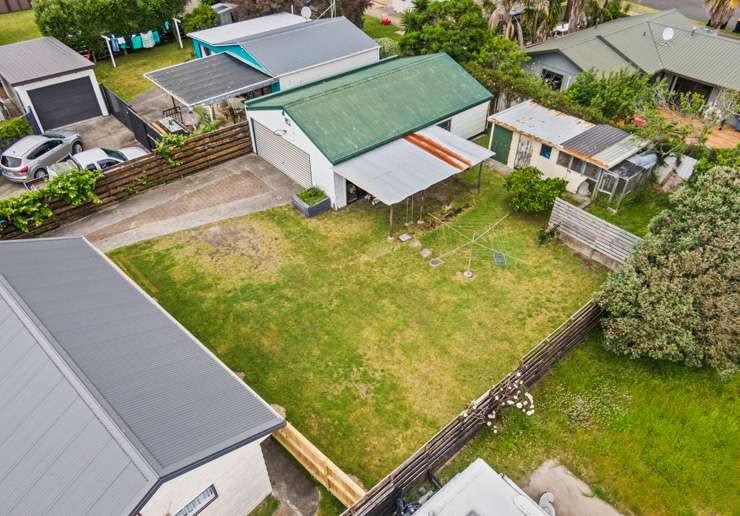 The near-vertical section at 20a East Street, in Pukekohe, Auckland. Photo / Supplied