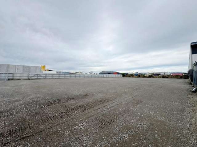 2,300sqm Hardstand Yard For Lease