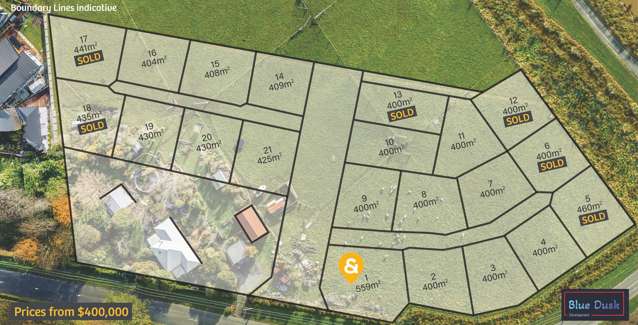 Lot 1 - Blue Dusk Subdivision