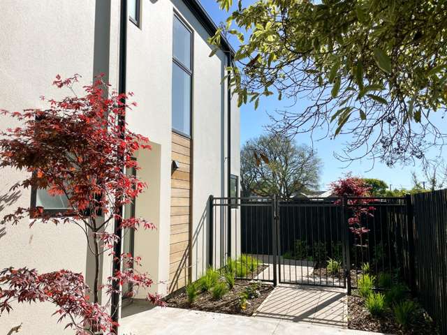 Private, rear townhouse in a great location!