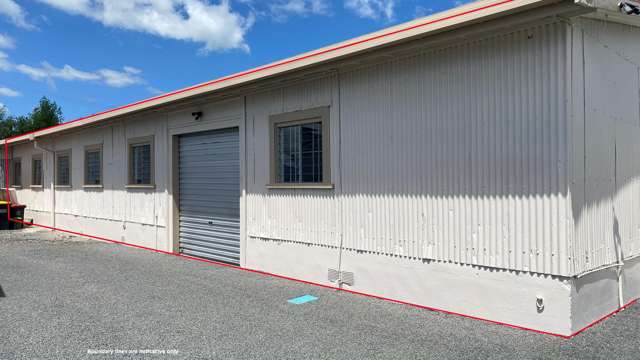 Storage Unit at Rear - For Lease