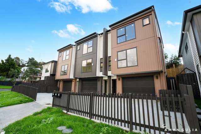 Brand New Standalone & Townhouse Options