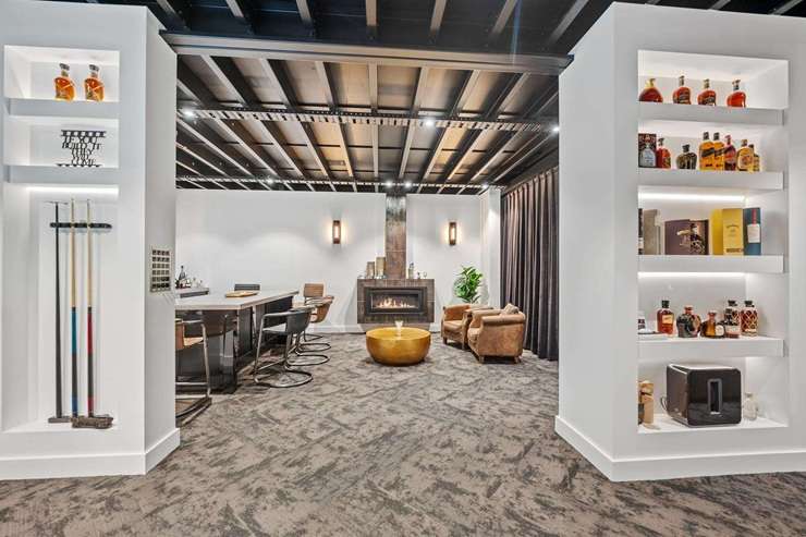 The modern home on Sunnyside Road, in Coatesville, Auckland, was designed by architect David Ponting, of Ponting Fitzgerald Architects. Photo / Supplied