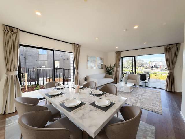 Brand new three bedroom home.