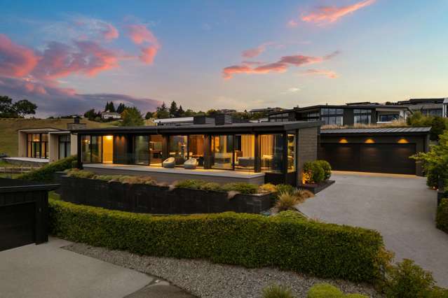 A statement of space, light, luxury and lake views