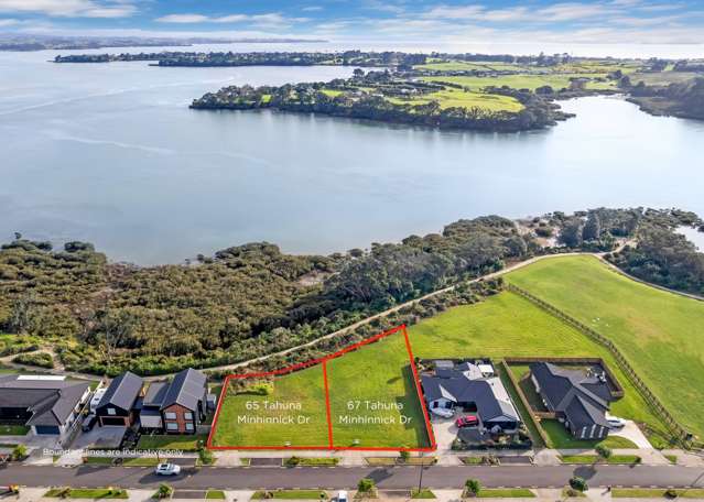 Premium waterfront - Two storey potential