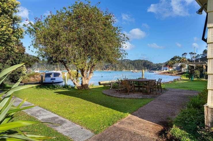 A 6464sqm estate on Roberton-Motuarohia Island, in the Bay of Islands, is one of a handful of private island estates to hit the market and sell this year. Photo / Supplied