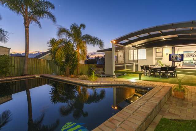 MASSIVE garaging & fabulous outdoor living.