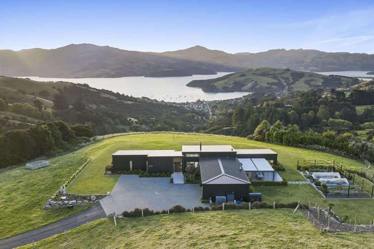 Waitahuna is one of Banks Peninsula’s oldest homes. It was built in 1851 and is on the market for the first time in more than 50 years. Photo / Supplied