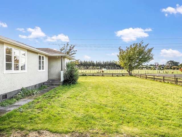 Room for improvement with a semi-rural outlook
