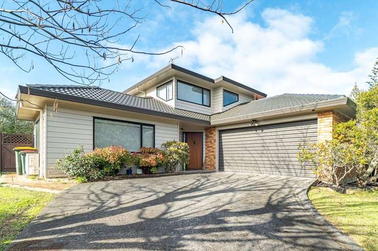 A newly renovated family home on Bushlands Park Drive, in Albany, Auckland, sold under the hammer for <img.74m. Photo / Supplied