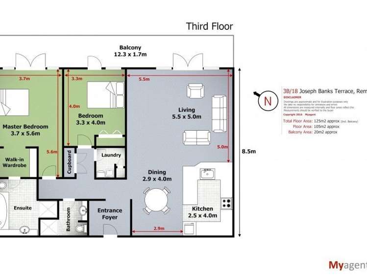 3b/18 Joseph Banks Terrace Remuera_19