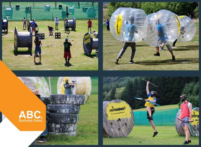 Group-focused outdoor activity arena - 14 years