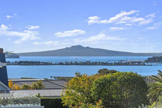 North-facing, sea views, RC approved in Remuera