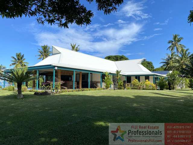 Sunrises and Sunsets From This One Of A Kind Oceanfront Estate On The Northern Tip Of Taveuni Island!