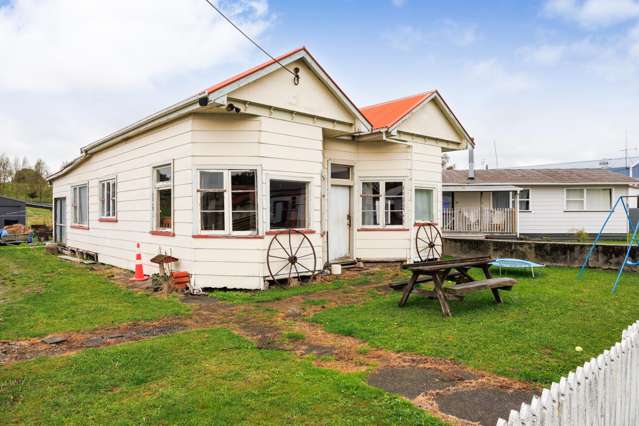 Huge potential and six car garaging