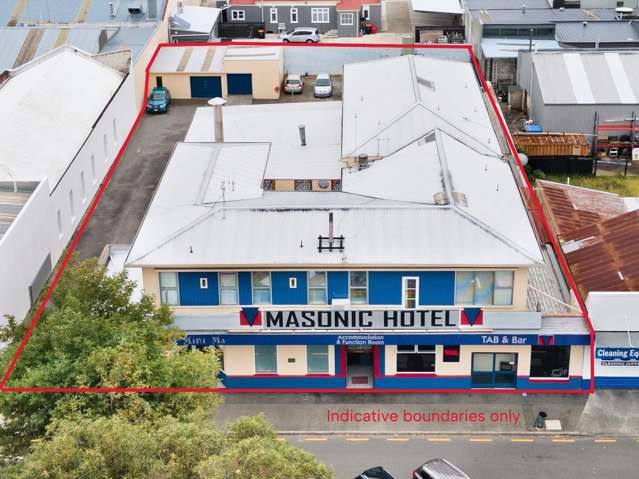 Freehold going concern - 'The Masonic Hotel'