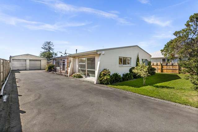 Three bedrooms with potential