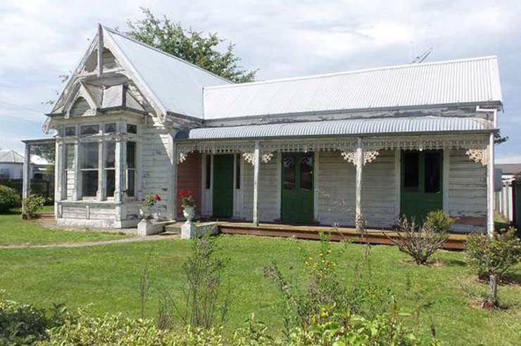 A sold sign outside a house in Mount Pleasant, in Christchurch