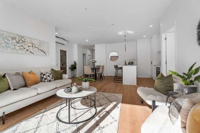 Completed apartment ready to view!