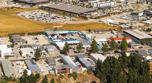 Sizeable industrial holding in Queenstown hub
