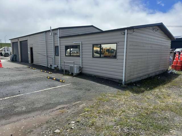 Tidy Workshop & Office on Corner Site