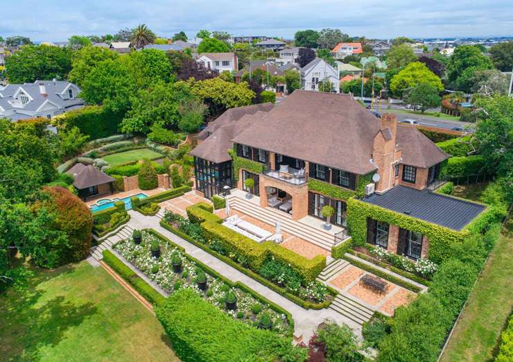 An aerial view of Remuera, in Auckland