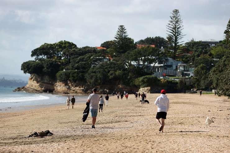 21 The Strand, in Takapuna, Auckland, is one of several beachfront homes to hit the market in recent months. Photo / Supplied