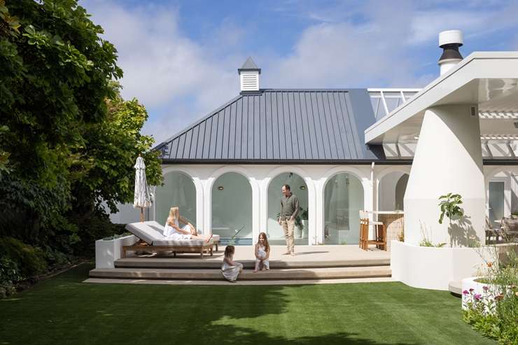 The six-bedroom, four-bathroom home at 93 Carlton Mill Road, in Merivale, Christchurch, has benefited from a multi-million-dollar renovation. Photo / Supplied