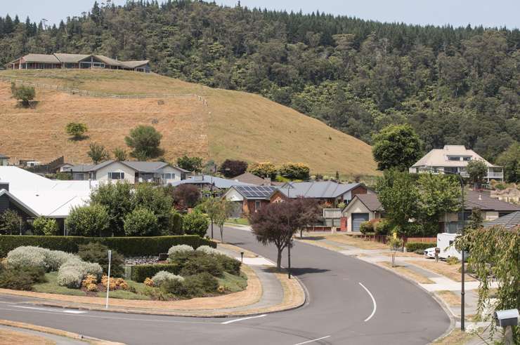 Houses in Lynmore, in Rotorua