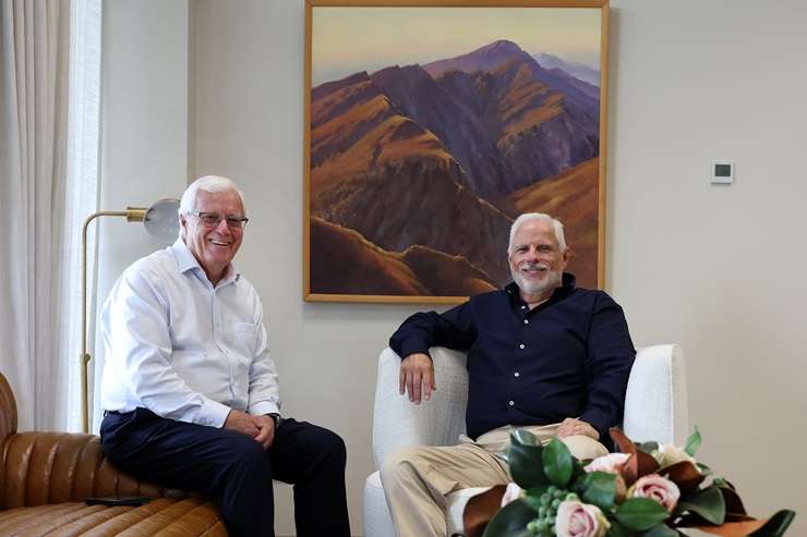 Paul, left, and Jono Sissons: 