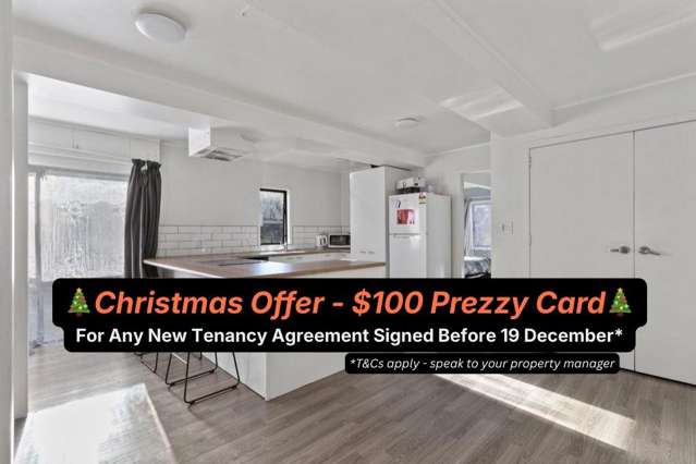 Tidy, central, three bedroom apartment