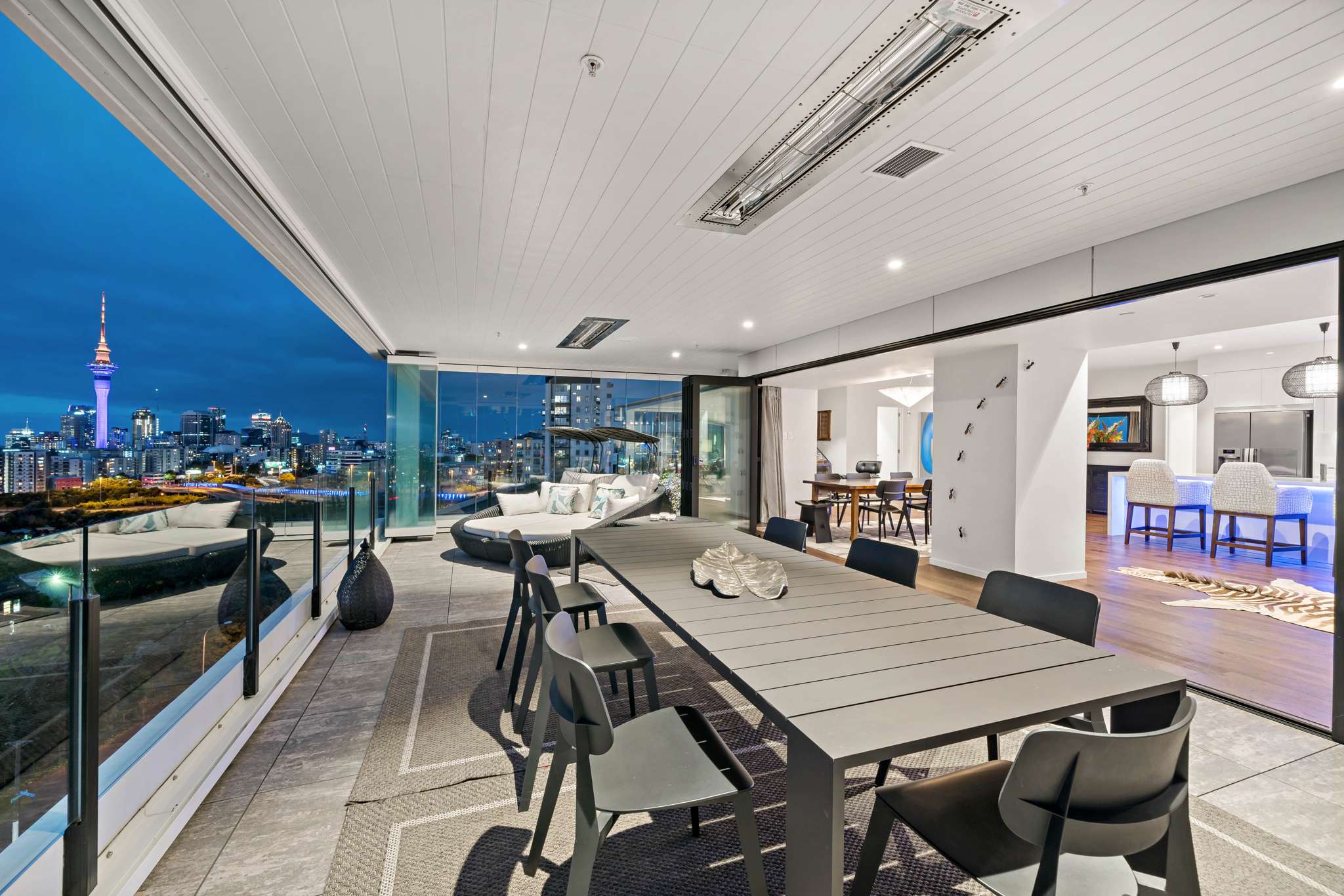 Extravagant apartment with million dollar view of Auckland city and beyond is on sale