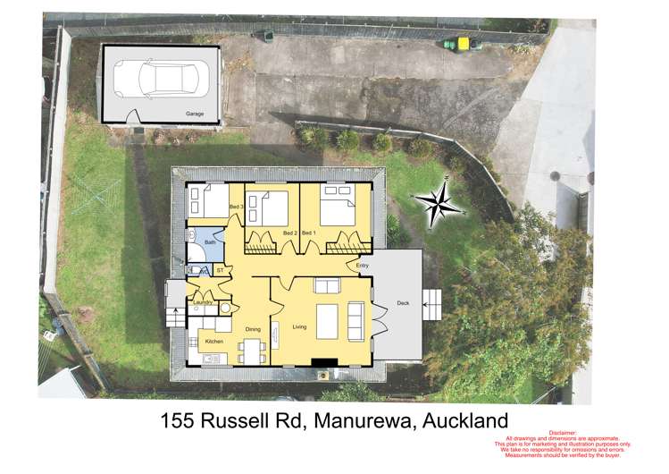 155 Russell Road Manurewa Manukau City Houses for Rent One Roof