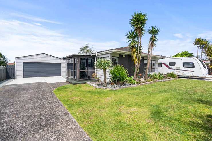 Built by Thomas Edmonds, this two-bedroom home at 8 Edmonds Street, in Woolston, Christchurch, is being sold at auction on November 10. Photo / Supplied