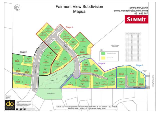 Fairmont View Subdivision Mapua_1
