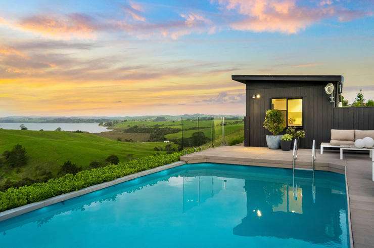 The Hits host Matty McLean and his real estate agent husband, Ryan Teece, sold their cottage two days after their first open home. Photo / Supplied