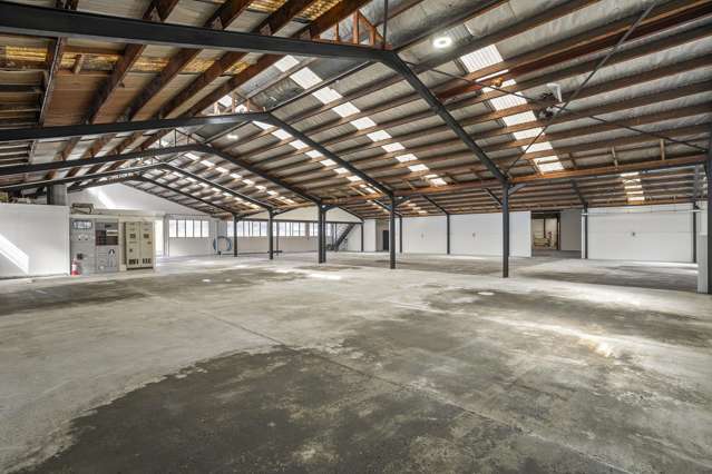 Large-scale industrial with substantial yard