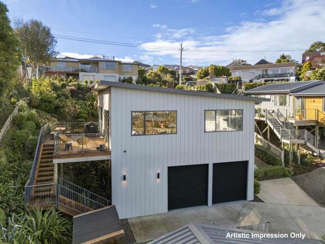Modern Warm Living with a View
