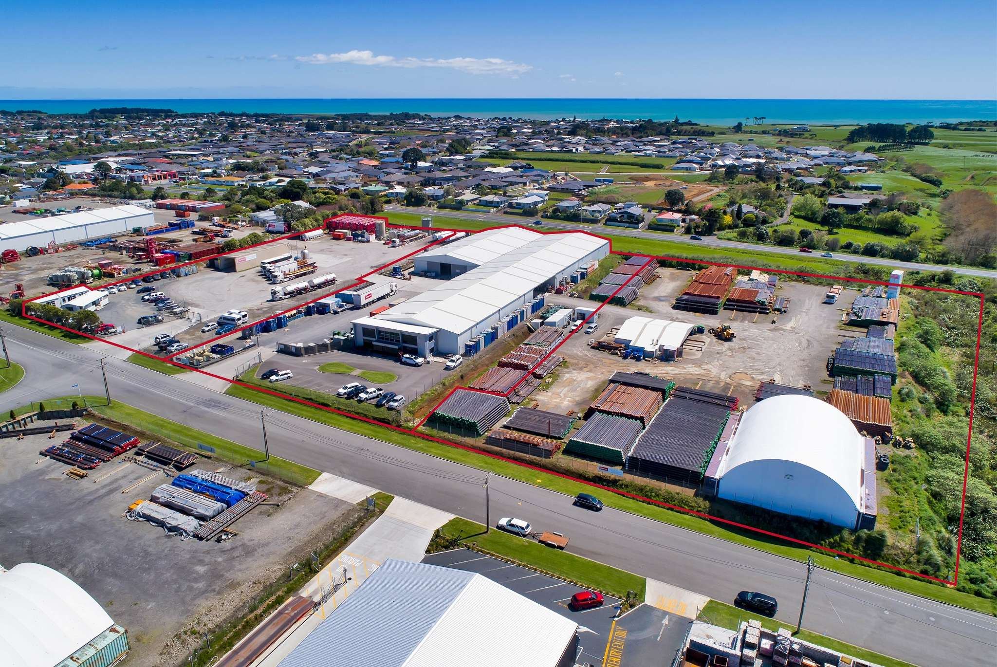 Large industrial offering hits Taranaki market