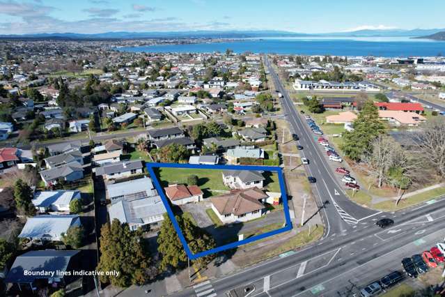 Prime Taupō corner with resource consent