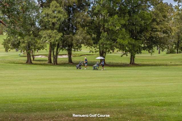 Neighbouring the Remuera Golf Course