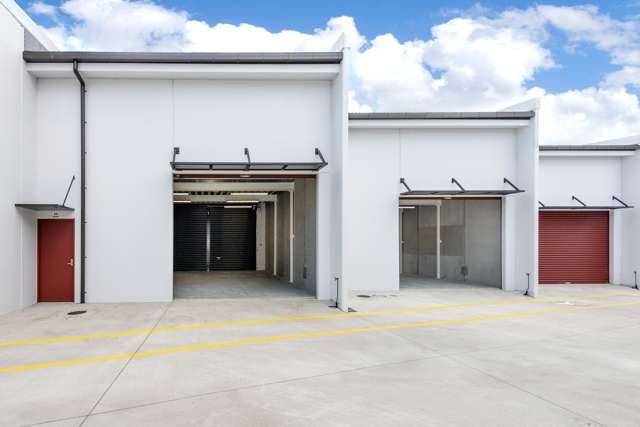 Brand new immaculate Hobsonville industrial units