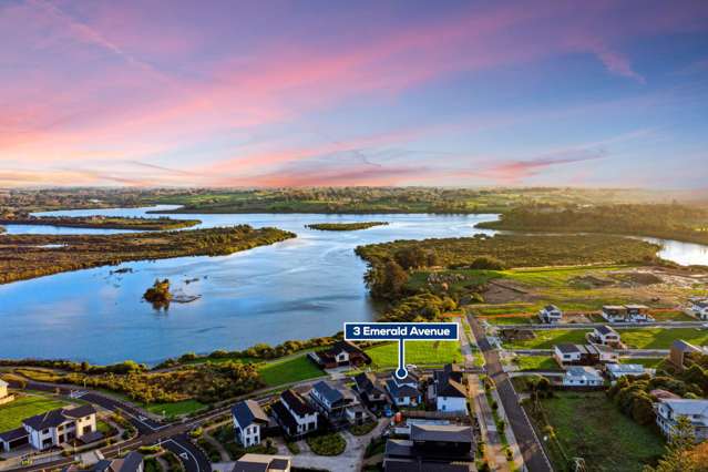 Elevated Waterfront Living in Desirable Karaka